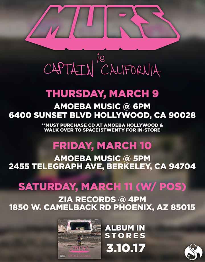 Captain California In-Store Signing