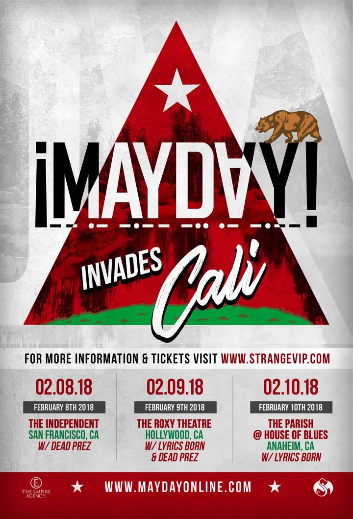 ¡MAYDAY! Invades Cali
