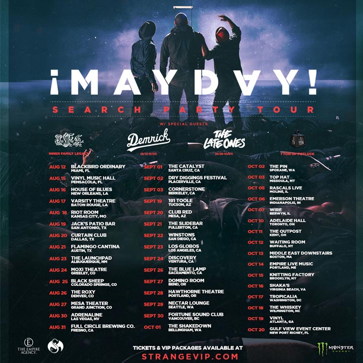 ¡MAYDAY! - Search Party Tour 2017