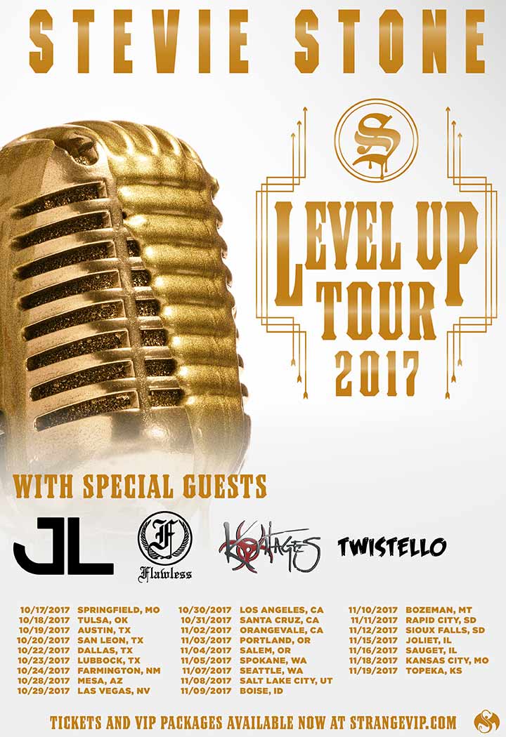Stevie Stone - Level Up Tour 2017