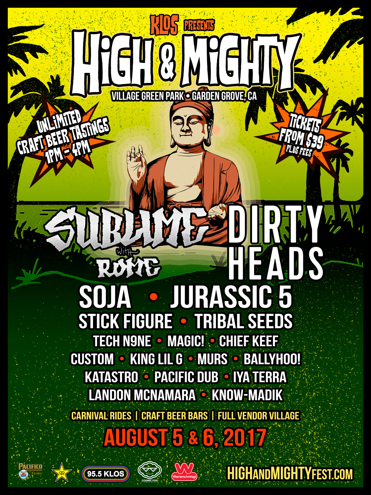 HIGH AND MIGHTY FEST w/ Tech N9ne and MURS