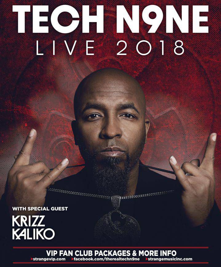 Tech N9ne Live 2018