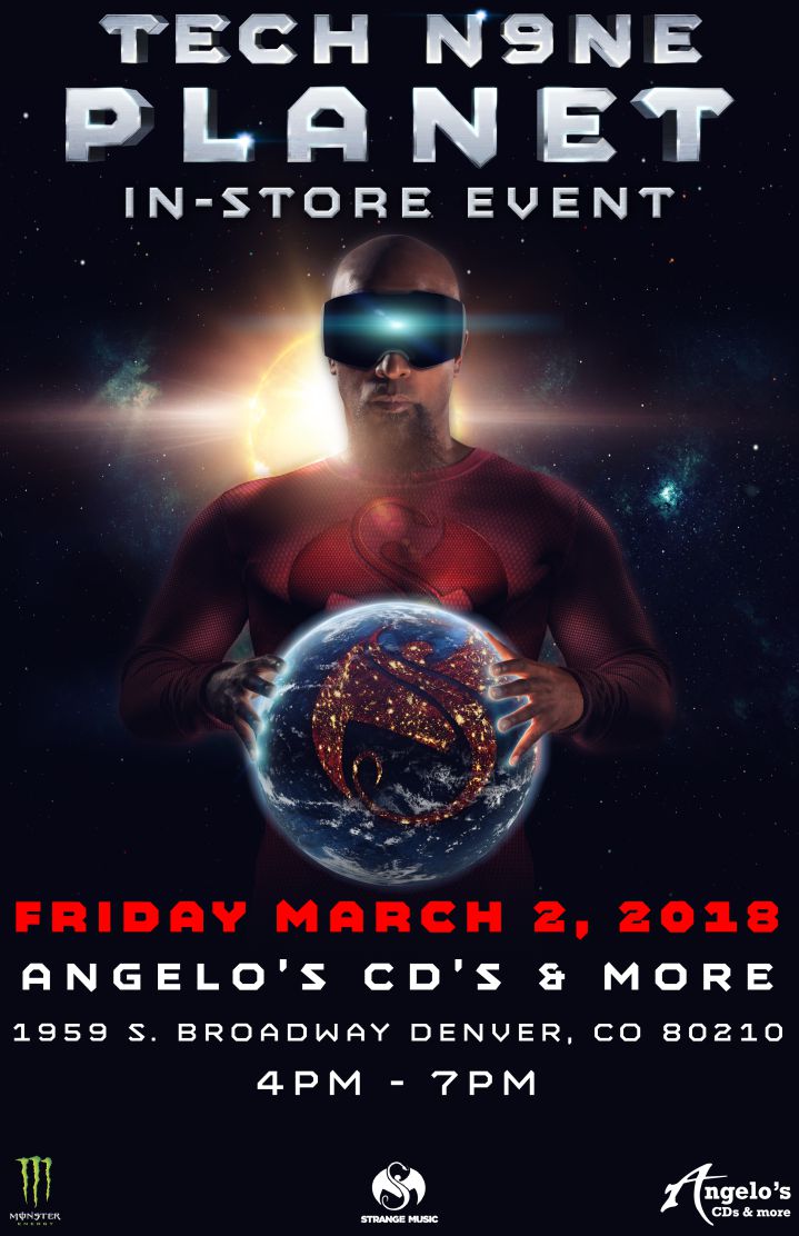Tech N9ne Planet In-Store Event