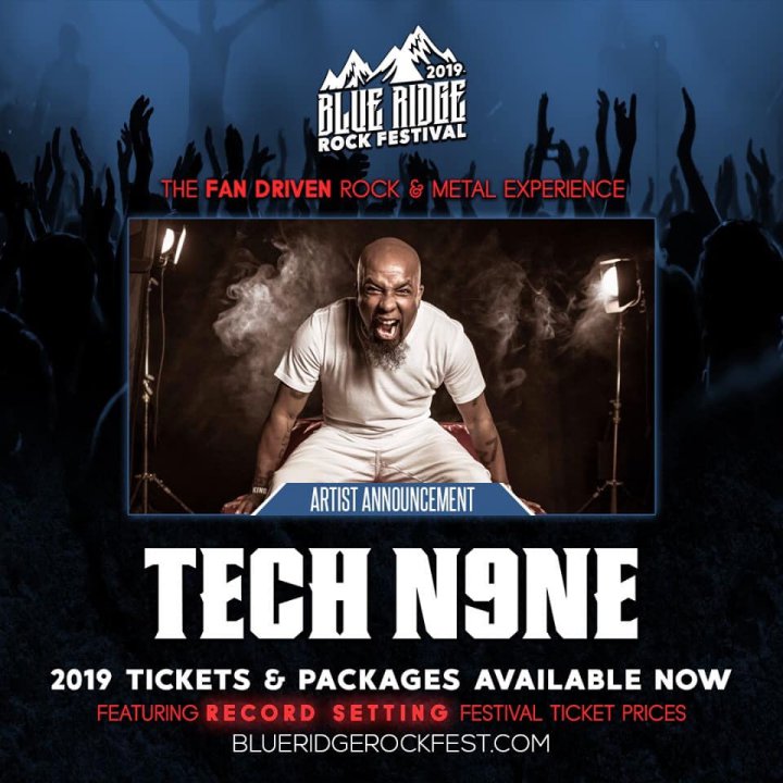 Blue Ridge Rock Festival w/ Tech N9ne