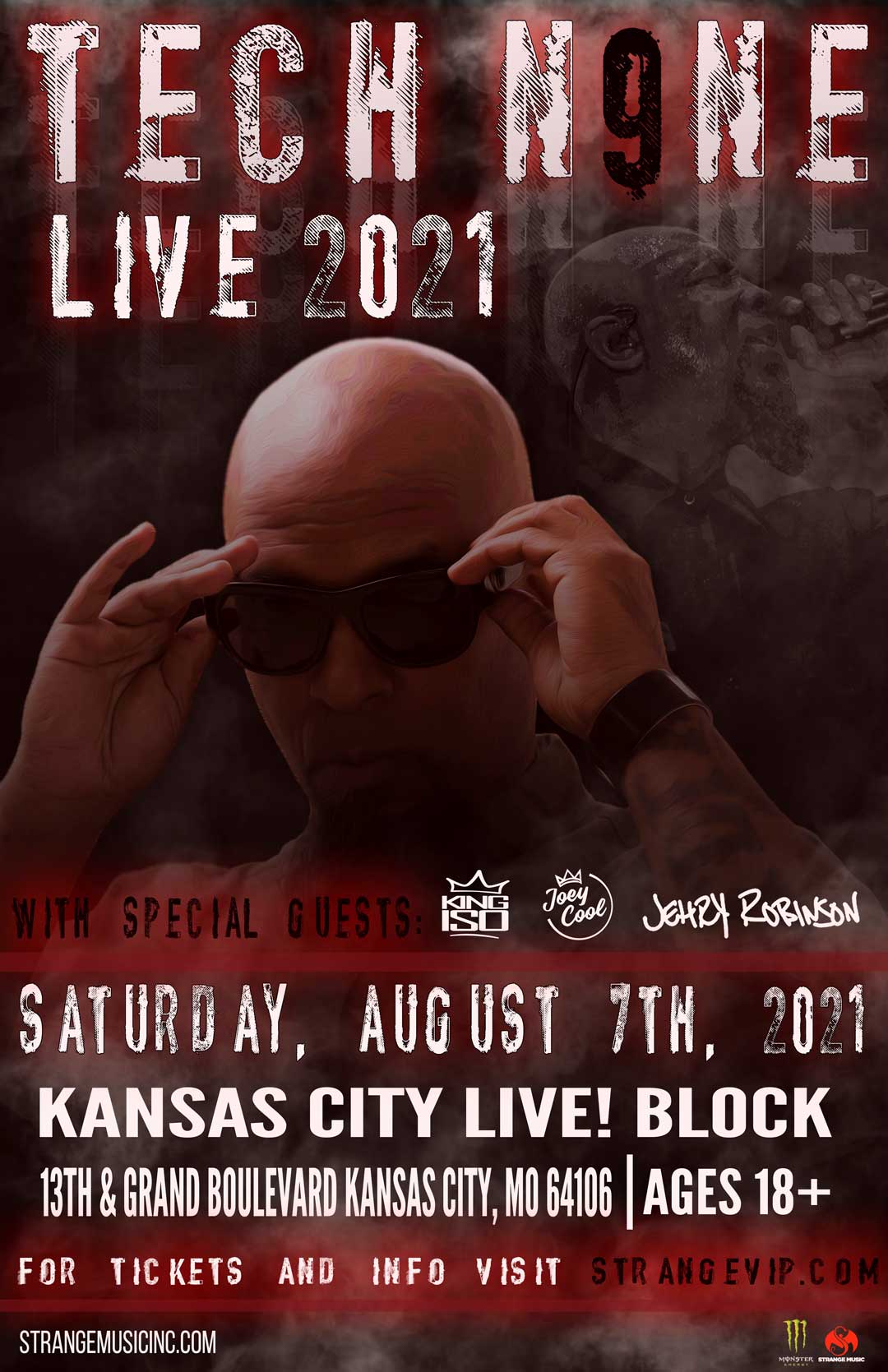 Tech N9ne Live 2021 @ KC Live!
