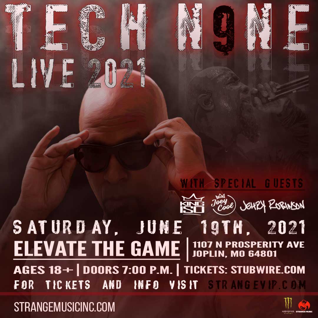 Tech N9ne Live 2021 @ Elevate The Game