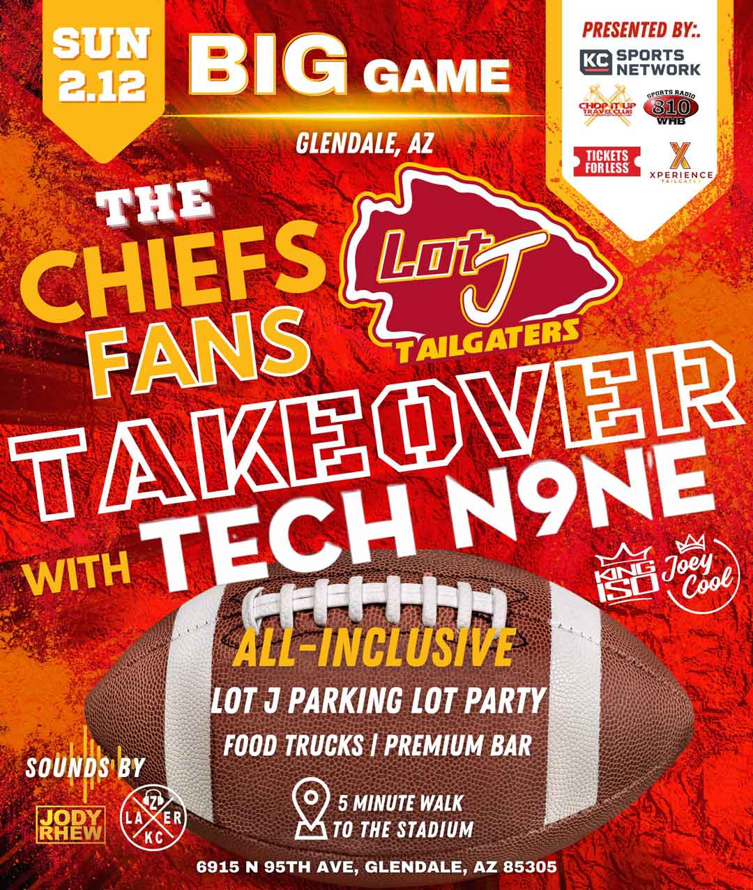 Big Game - Chiefs Fans Takeover with Tech N9ne