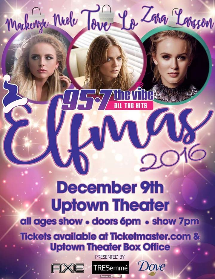 95.7 The Vibe Elfmas 2016
