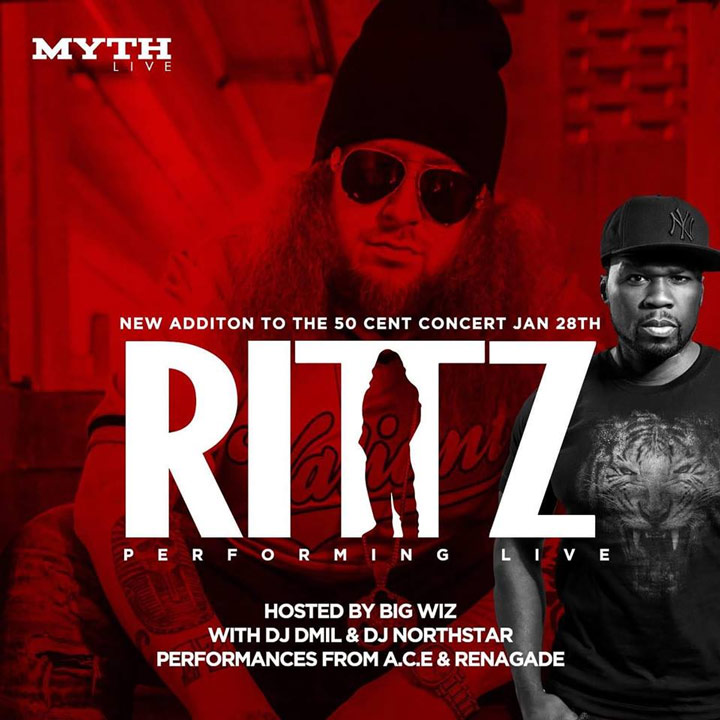 Rittz Live With 50 Cent!