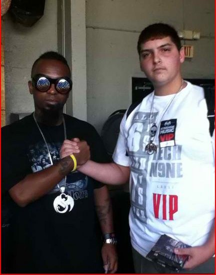 Tech N9ne And Fan Christopher Cabrera - Ft. Lauderdale, Florida