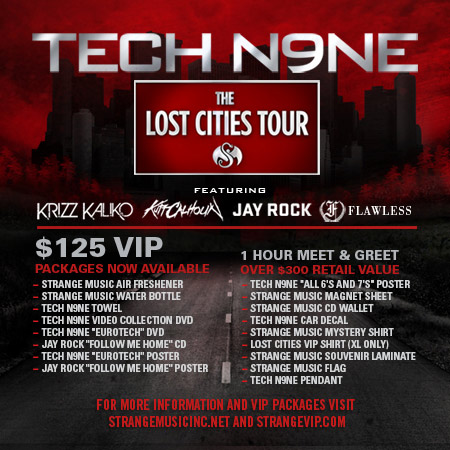 Tech N9ne - The Lost Cities Tour