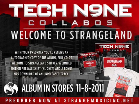 Tech N9ne Collabos - Welcome To Strangeland Pre-Order