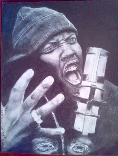 Krizz Kaliko Drawing