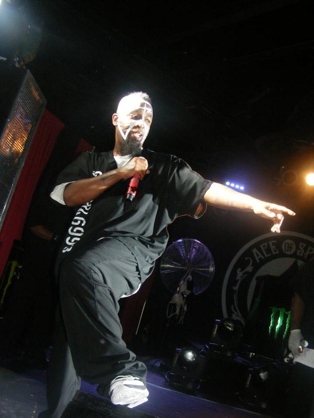 Tech N9ne On Stage In Sacramento