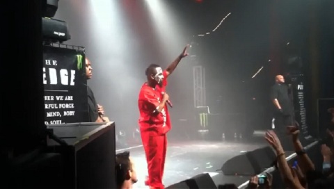 Tech N9ne Confirms "Am I A Psycho?" Music Video On Stage
