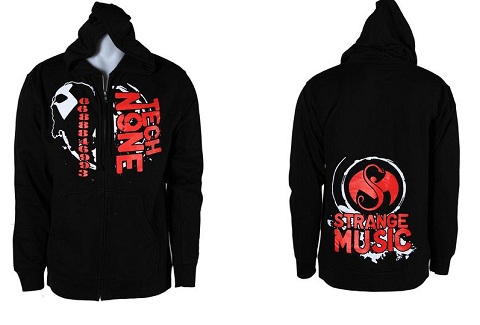 Tech N9ne Black Nnutthowze Zip Up Hoodie