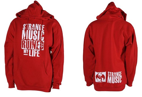 Strange Music Red Ruined My Life Hoodie