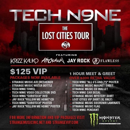 Tech N9ne - The Lost Cities Tour - Kennewick, WA