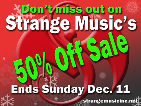 Strange Music Holiday Sale