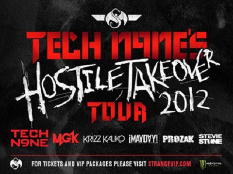 Tech N9ne's "Hostile Takeover 2012" Tour