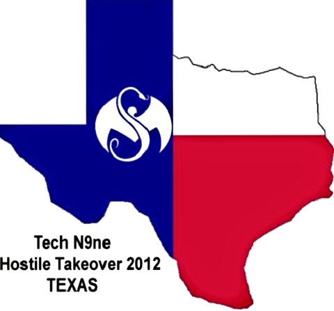 Tech N9ne In Texas - 'Hostile Takeover 2012'