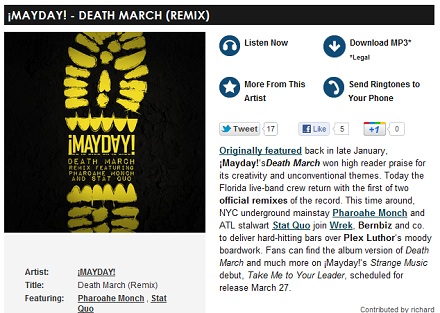 ¡MAYDAY! - DEATH MARCH (REMIX)