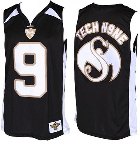 Tech N9ne - Black Basketball Jersey
