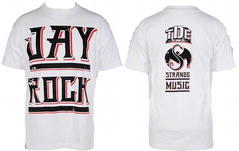 Jay Rock - White Underline T-Shirt
