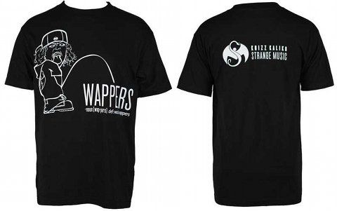 Krizz Kaliko - Black T-Shirt Wappers