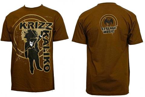 Krizz Kaliko - Brown Circles T-Shirt