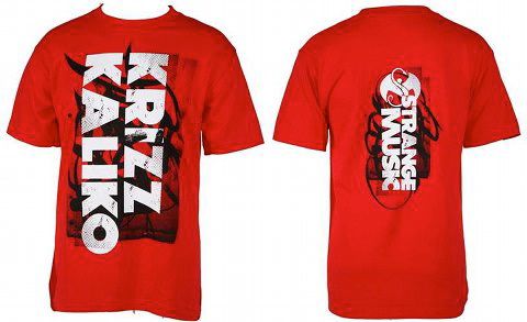 Krizz Kaliko - Red T-Shirt Doodle