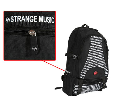 Strange Music - Black Backpack