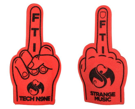Tech N9ne Red Foam Finger