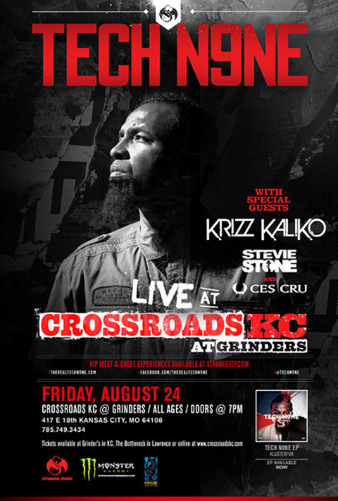 Tech N9ne Live At KC Crossroads