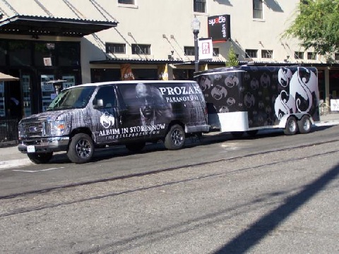 Prozak's Van In Sacramento