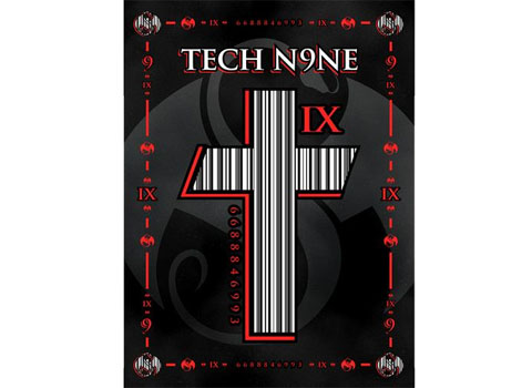 Tech N9ne Barcode Cross Poster