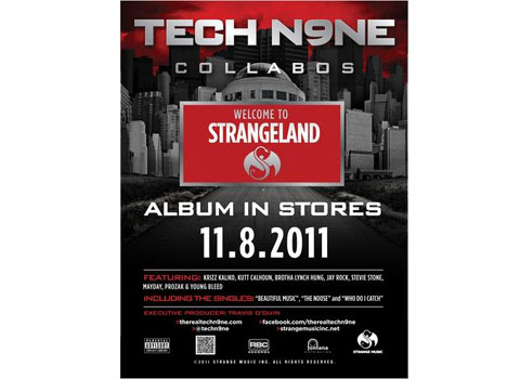 Tech N9ne Welcome To Strangeland Poster