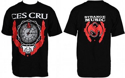 CES Cru - Black Clock T-Shirt