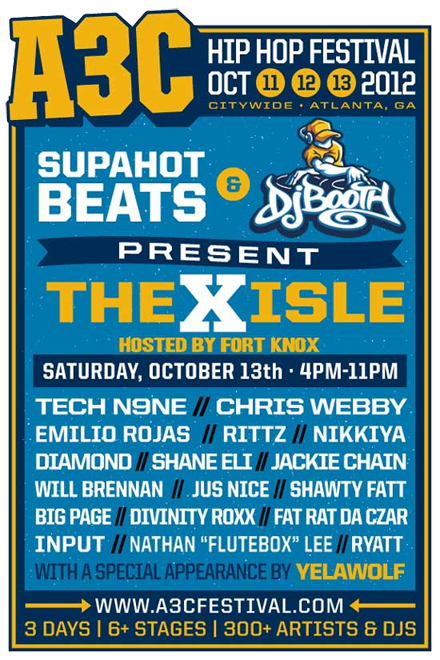 SupaHot Beats x DJ Booth Present The X Isle Showcase