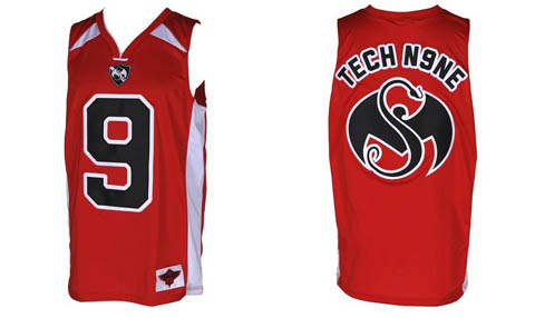 Tech N9ne - Red Basketball Jersey