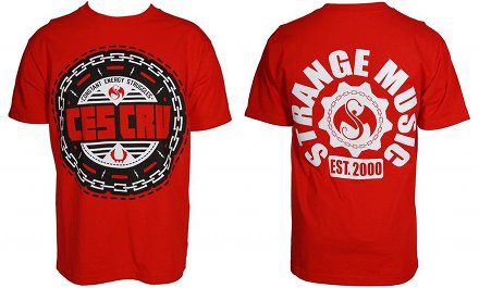 CES Cru - Red Chain Link T-Shirt