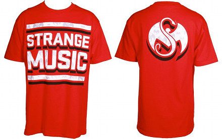 Strange Music - Red Inset T-Shirt