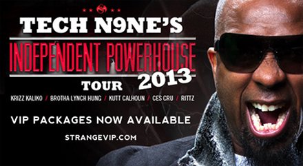 Tech N9ne Independent Powerhouse Tour 2013