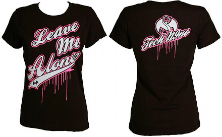 Tech N9ne - Ladies Black Leave Me Alone T-Shirt