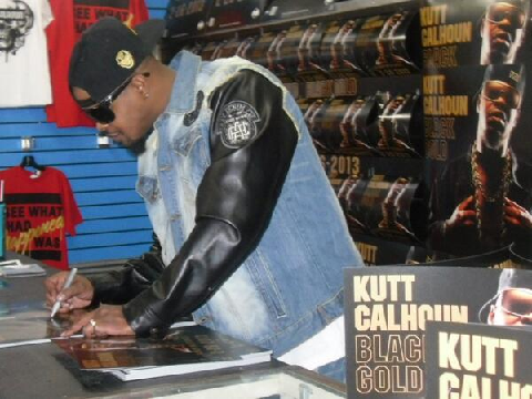 Kutt Calhoun Signing Copies Of 'Black Gold'