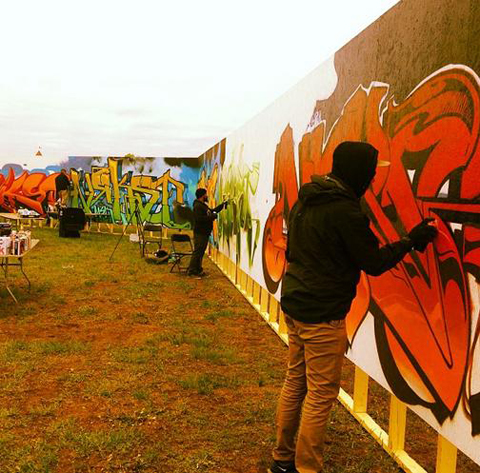 Graff Wall