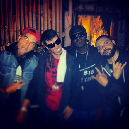 Bernz, Ubiquitous, Brotha Lynch Hung and Wrekonize