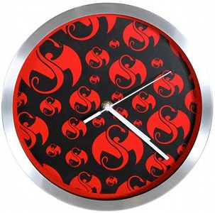 Strange Music - Black With Red Snake And Black Clock