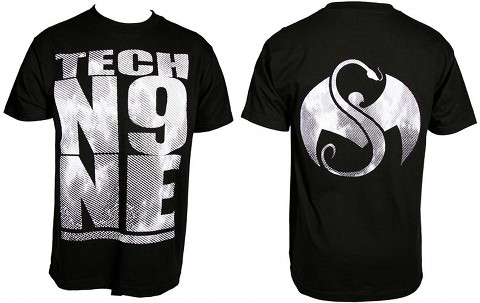 Tech N9ne - Black Clouds T-Shirt