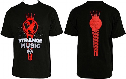 Tech N9ne - Black World Microphone T-Shirt